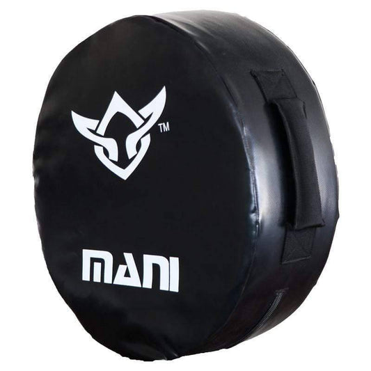 Mani Round Kick Punch Shield - kick and punch strike shield for martial arts training | MMABOXING