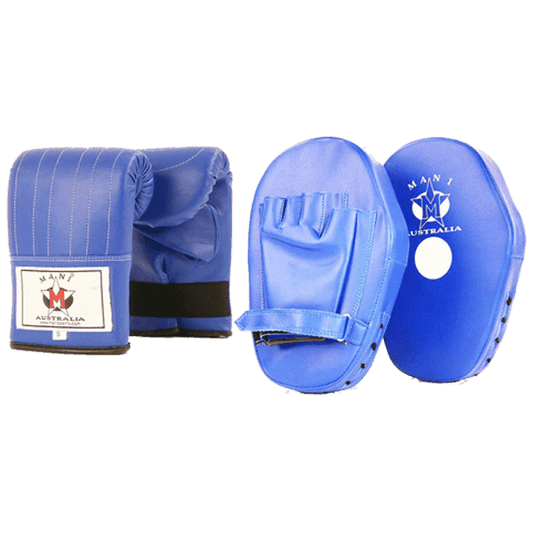 Mani Focus Pad and Bag Mitt - focus pads and bag mitts for boxing training | MMABOXING