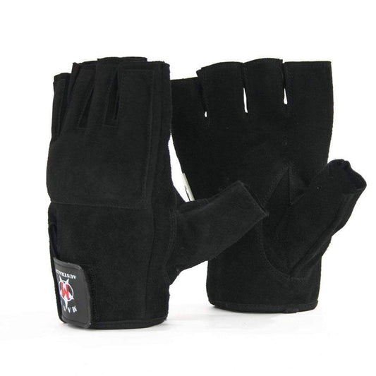 Mani Leather Knuckle Padded Speedball Gloves - bag gloves for boxing training | MMABOXING