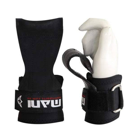 Mani Weightlifting Grips and Straps - lifting support for strength training | MMABOXING