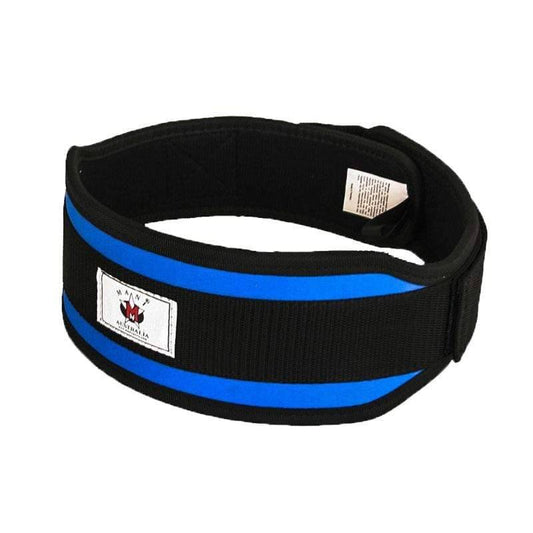 Mani Synthetic 4" Weight Training Belt - weightlifting belt for gym training | MMABOXING