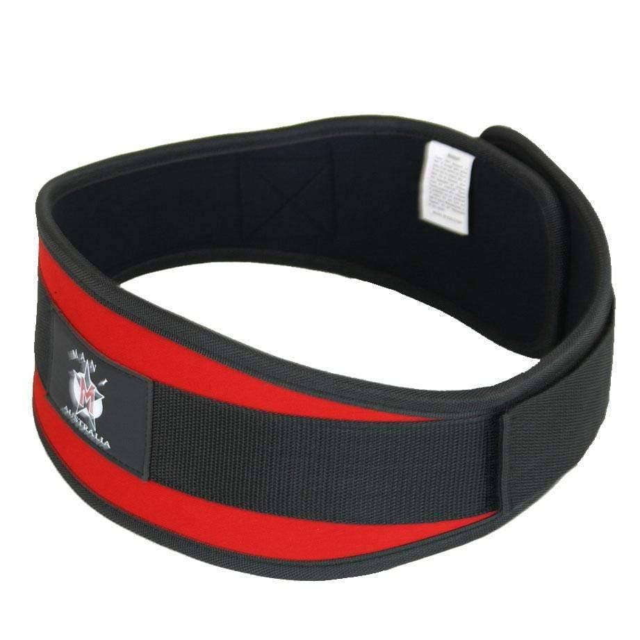 Mani Synthetic 5" Weight Training Belt - weightlifting belt for strength training | MMABOXING