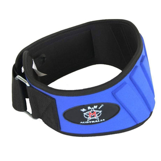 Mani Synthetic 6" V Weight Training Belt - weightlifting support belt for strength training | MMABOXING