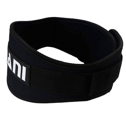 Mani Synthetic 6" Weight Training Belt - weightlifting support belt for strength training | MMABOXING