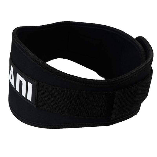 Mani Synthetic 6" Weight Training Belt - weightlifting support belt for strength training | MMABOXING