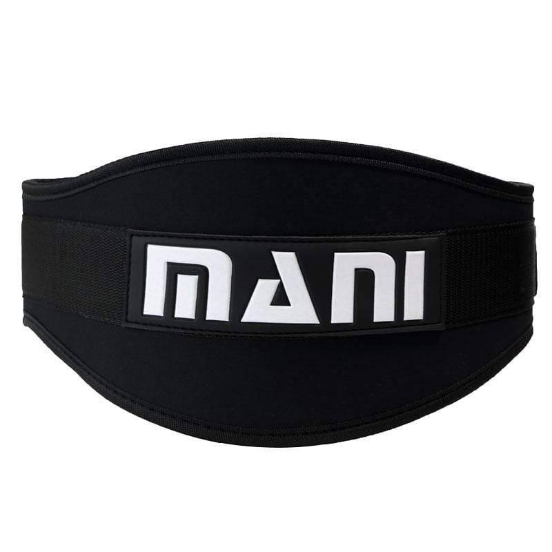 Mani Synthetic 6" Weight Training Belt - weightlifting support belt for strength training | MMABOXING