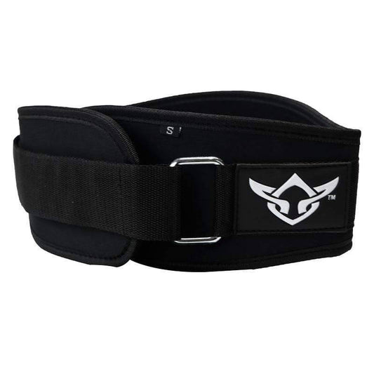 Mani Synthetic 6" Weight Training Belt - weightlifting support belt for strength training | MMABOXING