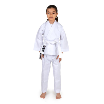 SMAI Classic 8oz White Student Karate Gi - Karate Uniform - detail view 4