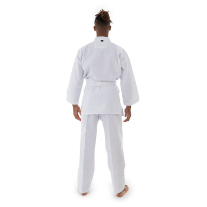 SMAI Classic 8oz White Student Karate Gi - Karate Uniform - detail view 8
