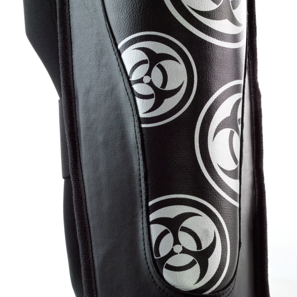 Punch Shin Pads - Club Fitness MMA - Black - detail view 2