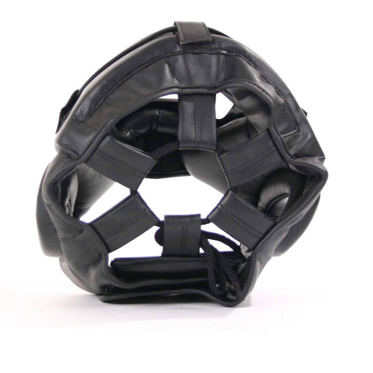 Mani Grilled Head Guard With Detachable Face Shield - full-face headgear for combat sports | MMABOXING