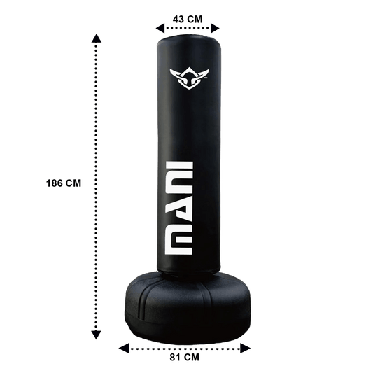 Mani Water Base Free Standing Commercial Punching Bag - heavy duty freestanding bag for boxing | MMABOXING